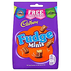 Cadbury Fudge Minis 120g