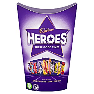 Cadbury Heroes Chocolates 185g