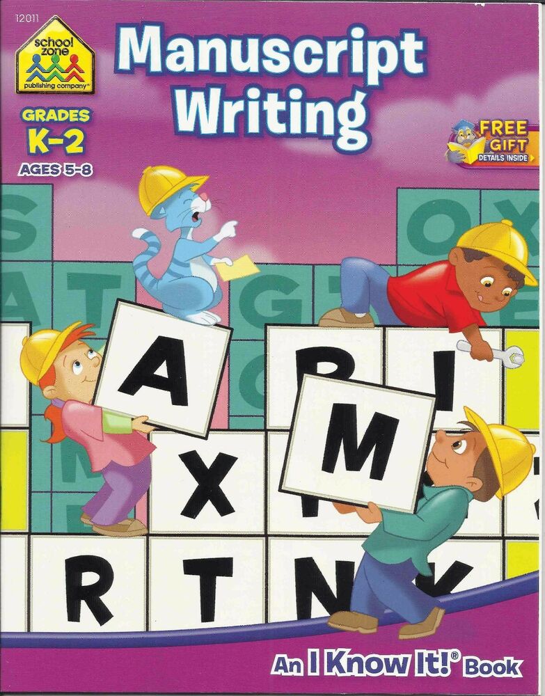 School zone Manuscript Writing Age 5-8