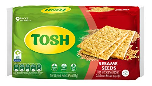 Tosh B Crackers Sesame Seed 243g