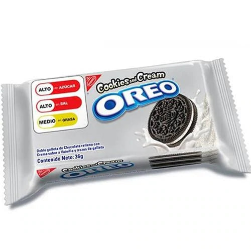 Oreo Cookies Cream Biscuits 36g