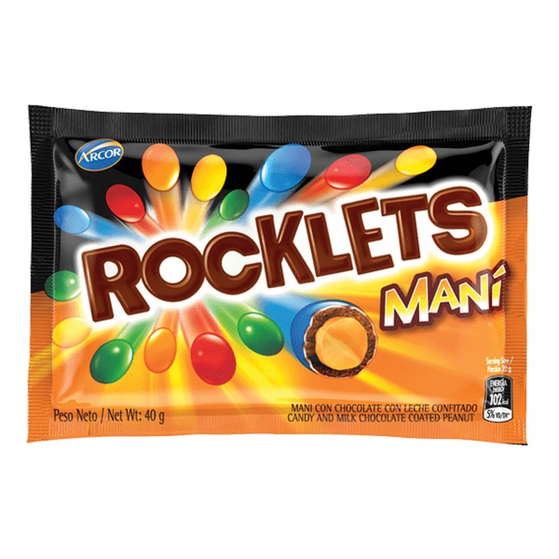 Arcor Peanut Rocklets 40g