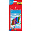 F.Castell Triangular Colour Pencils 12pk