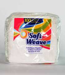 Soft Weave Lunch Napkins 100's