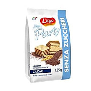 Lago Mini Party SF Cocoa Wafers 125g
