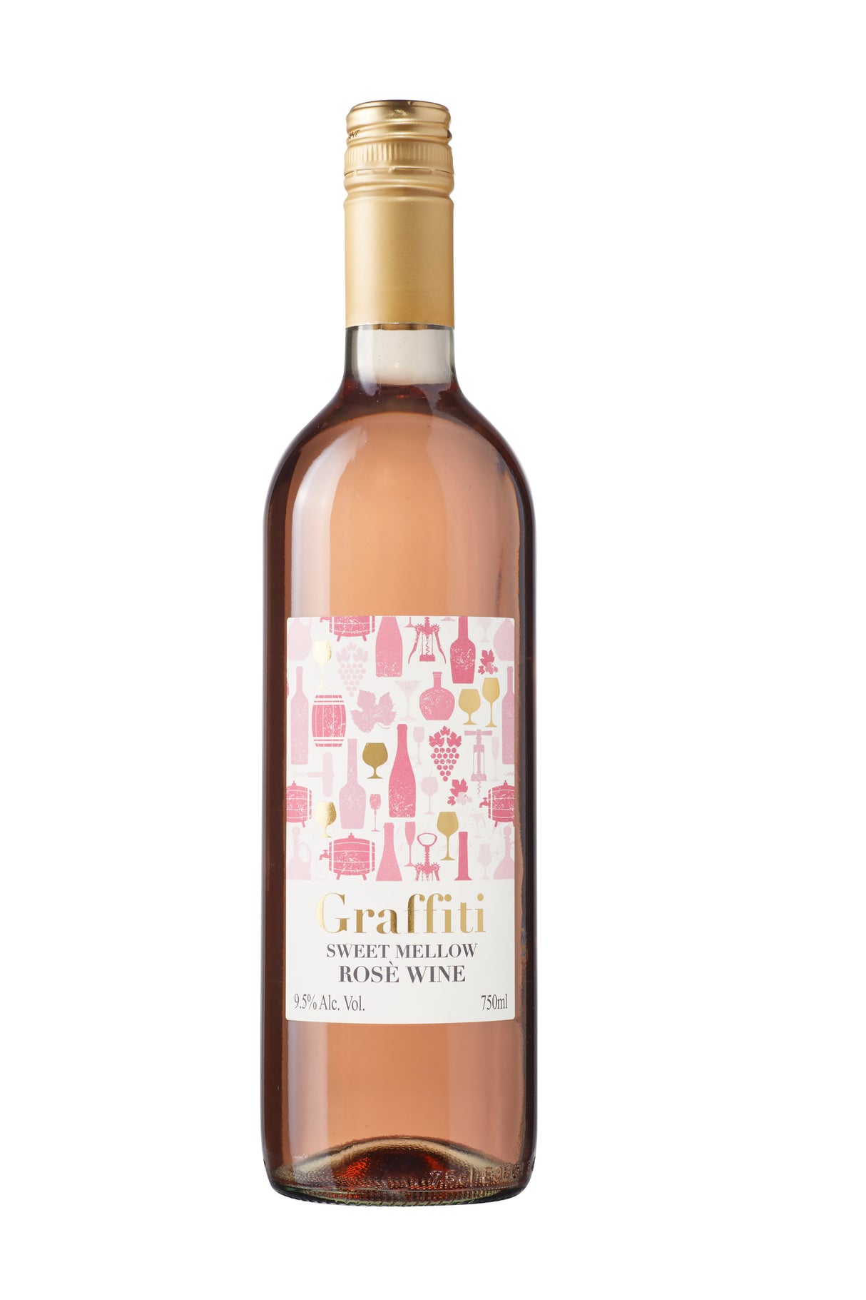 Graffiti Sweet Mellow Rose Wine  750ml