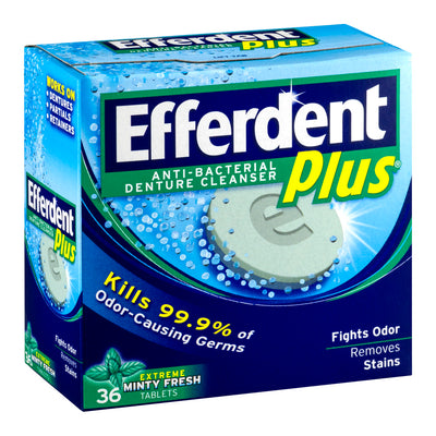 Efferdent Anti Bacterial Denture Cleanser 36