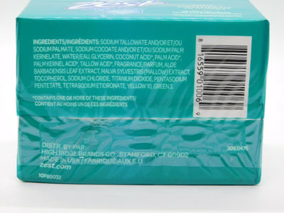 Zest Aquamarine Soap 2 Bars 3.2oz