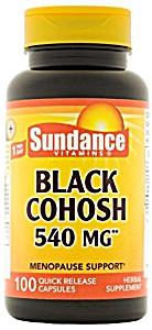 Sundance Black Cohosh 540mg 100s