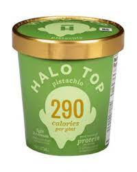Halo Top Pistachio Light Icecream 16oz