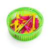 Plast Art Clothes Pegs & Basket