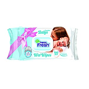 Happy Fresh Wet Wipes 100pcs