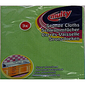 Multy Sponge Cloths 3s