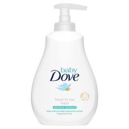 Dove Head to Toe Wash Moist 400ml
