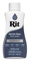 Rit Denim Blue Dye 8oz