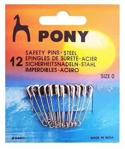 Pony Safety Pins Brass #84478 15"s