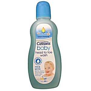 Cussons Baby Vanilla Head 2 Toe 200ml