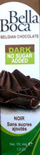 B Boca Belgian Chocolate Dark NSA 44g