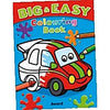 Big and Easy Colouring Book Blue