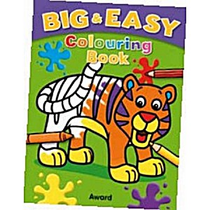 A P Big And Easy Colouring Book